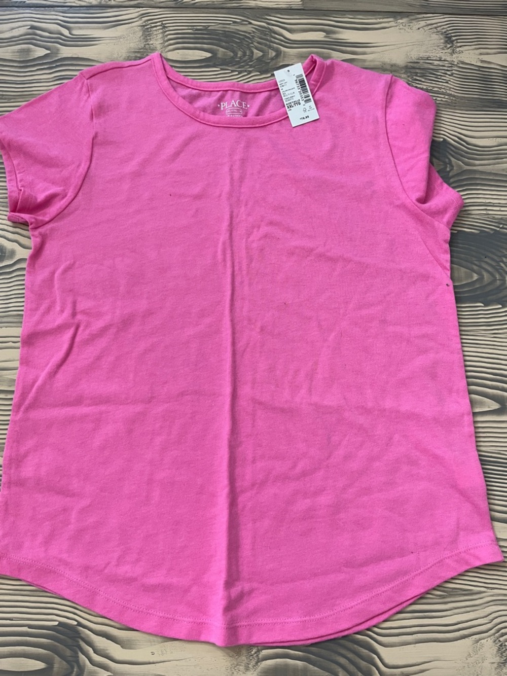 The Children's Place Hot Pink Short Sleeve Tee